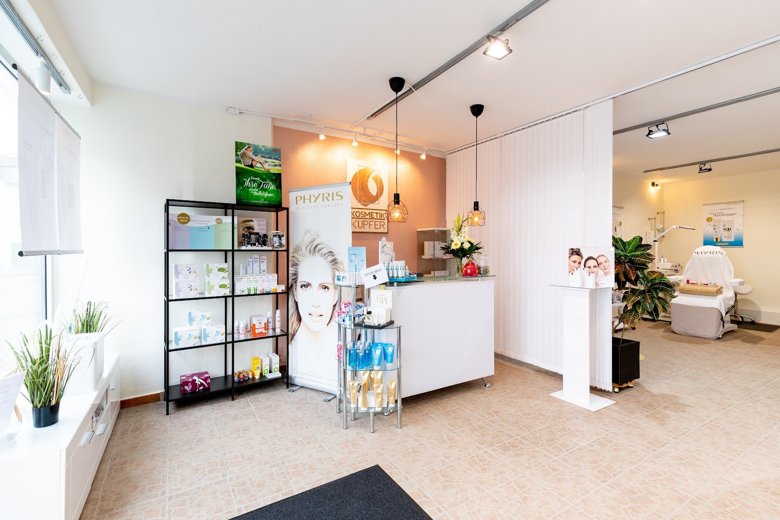 Kosmetikstudio Kupfer