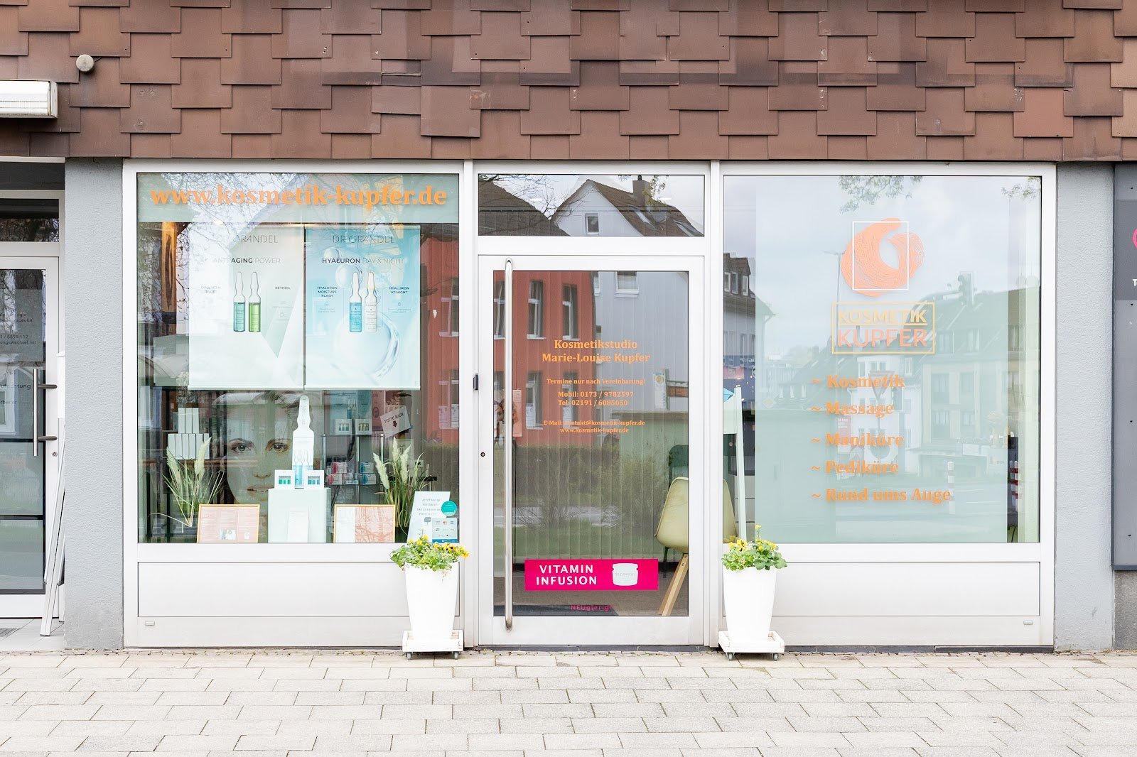 Kosmetikstudio Kupfer